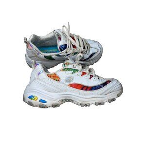 Skechers Women's D'Lites-Summer Fiesta Sneaker Size 7.5